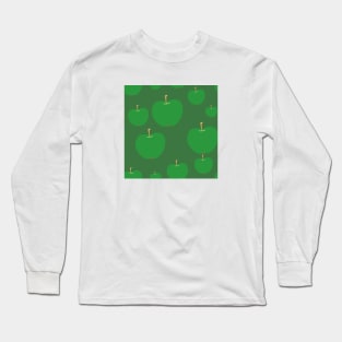 Apple Pattern Long Sleeve T-Shirt